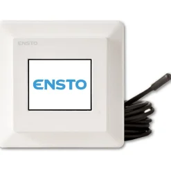 Ensto Yhdistelmätermostaatti Eco 16 Touch 16A IP21 valkoinen New