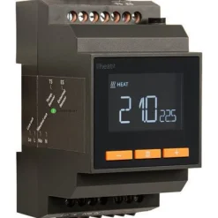 Heatit Yhdistelmätermostaatti Z-Wave DIN Smart 16A Modbus Outlet
